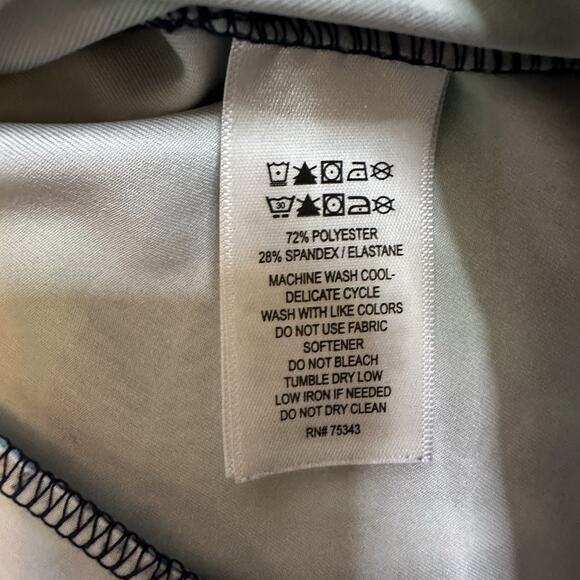 Tommy Bahama Island Upf 50 Printed Floral 1/4 Zip Popover Top Size M Athlesure - Picture 5 of 9